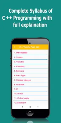 C++ Programming App android App screenshot 2